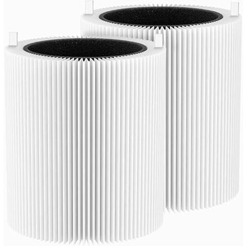 isinlive Blue Pure 311 Auto Replacement Fil-TER Compatible with Blueair Blue Pure 311 Auto Air Puri-Fier, 2 in 1 Fil-tration Systems, Particle and Activated Carbon, 2 Pack