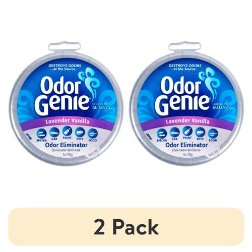 (2 pack) Odor Genie - Odor Eliminator with Lavender Vanilla Fragrance - 8 oz.