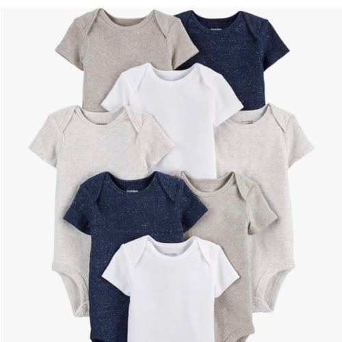Simple Joys by Carter's Baby 8-Pack Short-Sleeve Bodysuit