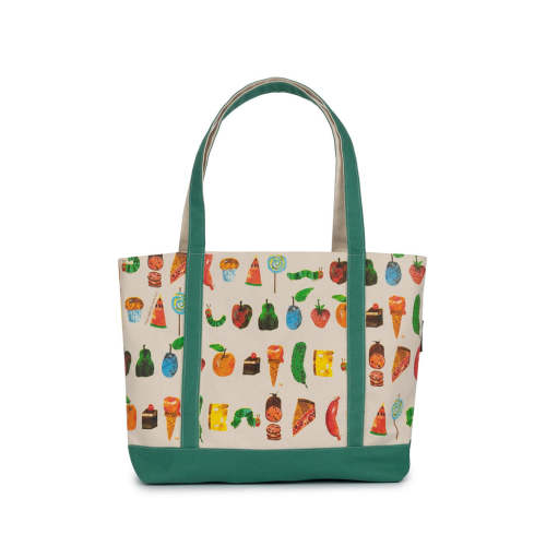 World of Eric Carle The Very Hungry Caterpillar large zippered tote