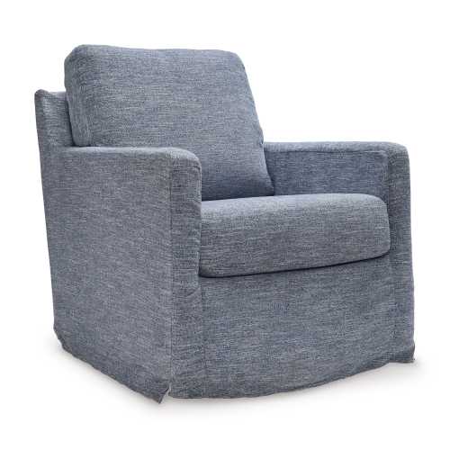 Nenana Next-Gen Nuvella Next-Gen Nuvella™ Performance Fabric Swivel Glider Accent Chair | Ashley