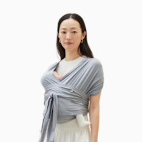 Konny Baby Wrap Carrier Flex SoftBreeze - Blue Grey, M-4 XL