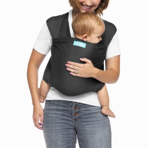 Moby Evolution Wrap Baby Carrier - Charcoal