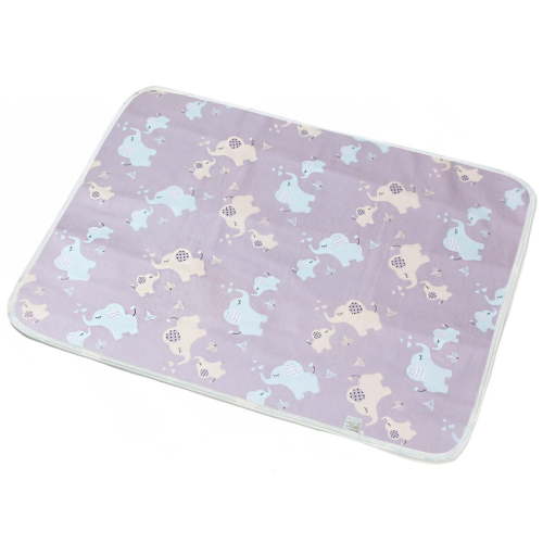 Waterproof Baby Diaper Changing Pad - Multi Function Diaper Change Mat for Girls Boys Newborn - Leak Proof Sanitary Mats for Home and Outdoor, Travel,Premium Liners 50*70cm (Grey&Blue)