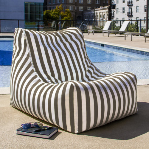 Jaxx Ponce Outdoor Medium Bean Bag Chair & Reviews | Wayfair