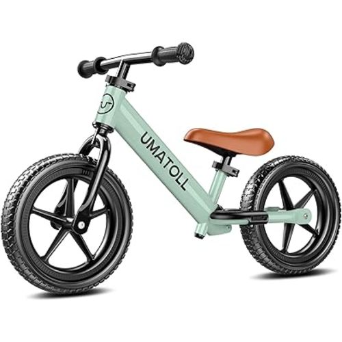 Umatoll Toddler Balance Bike for 2-5 Year Old, Adjustable Kids Toy Bicycle, Gift for Ages 2-3 Girls Boys