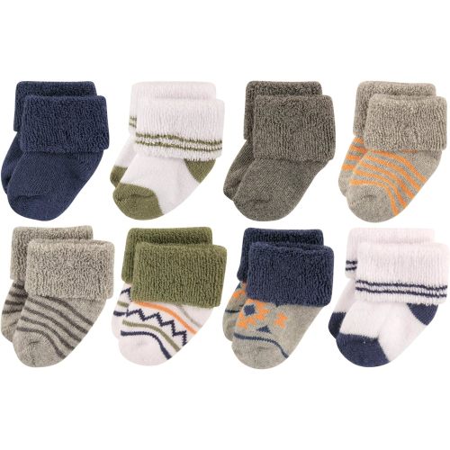 Luvable Friends Baby Newborn and Baby Terry Socks