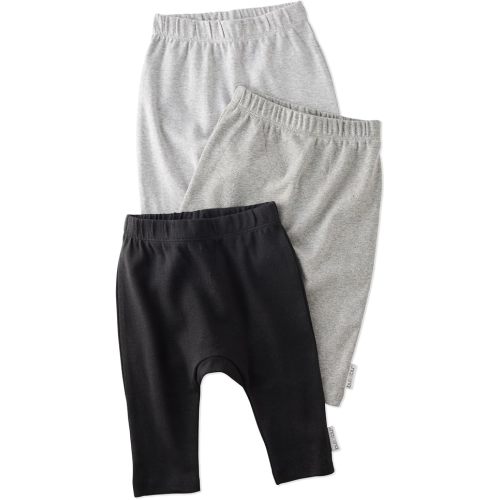 Harlowe 3-Pack Baby Pants 100% Organic Cotton for Baby Boys & Girls