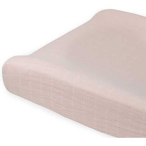 Little Unicorn Changing Pad Cover for Newborns & Infants | Soft & Breathable Muslin Fabric | Baby Diaper Changing Table Pad Cover (Rosie)