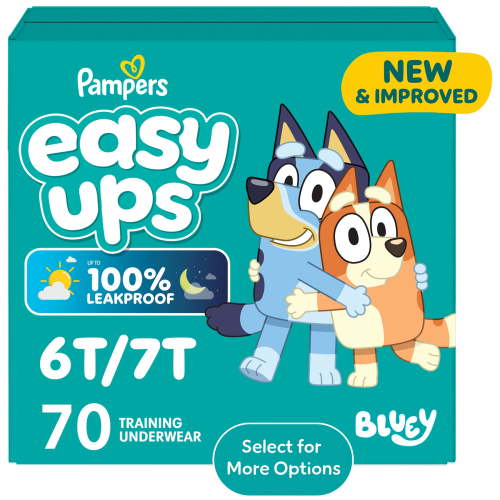 Pampers, Training Pants, Size 8, Bluey Design, 70 Count
