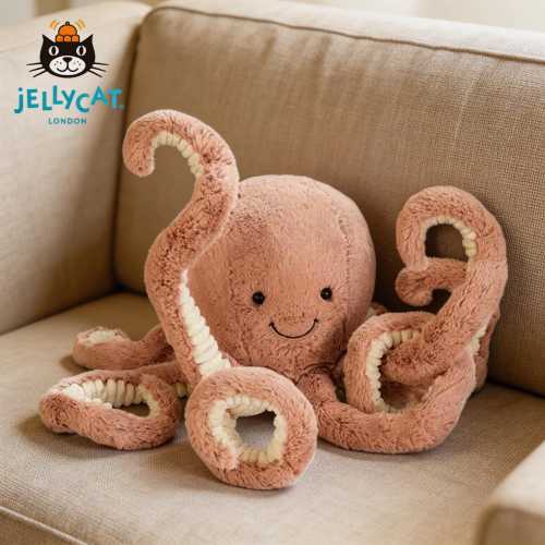 Jellycat Octopus Plush Toy for Baby's Sleep and Comfort - Abebe Baby Gift