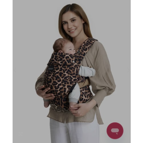 Momcozy Lightweight Baby Carrier - Leopard Print