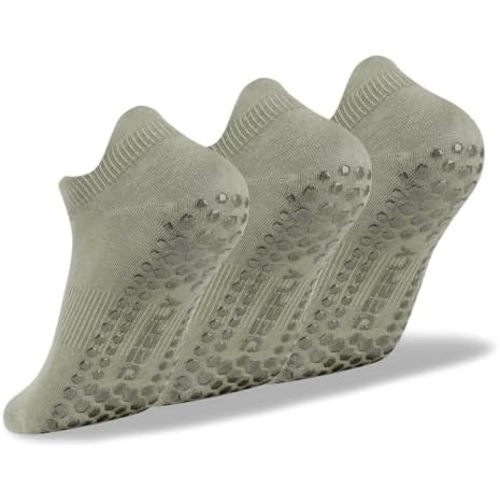 deefly Women Yoga Socks,Non Slip Grip Pilates Socks Unthickened