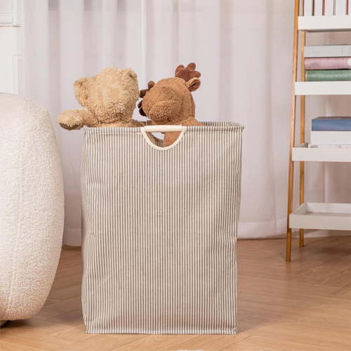 Laundry Basket Collapsible Laundry Hamper with Handle Waterproof Freestanding Large Laundry Hamper