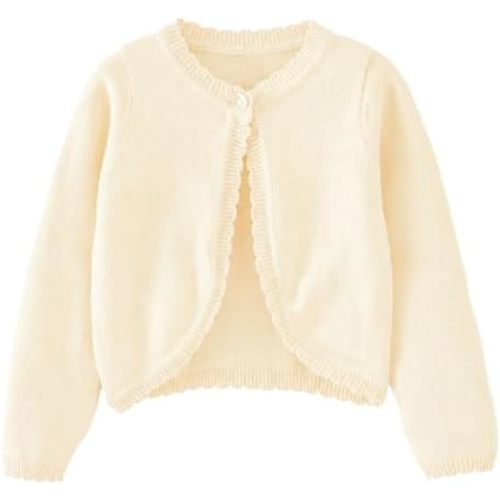 Baby Girls Cardigan Sweater Newborn Infant Toddler Cotton Knit Tops
