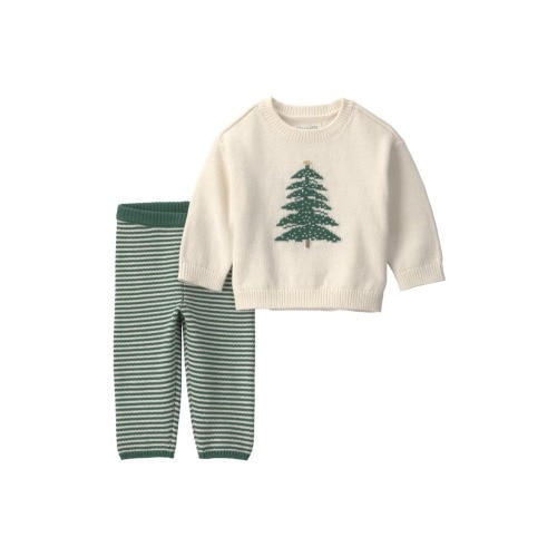 Christmas Tree Sweater & Leggings 2-Piece Set