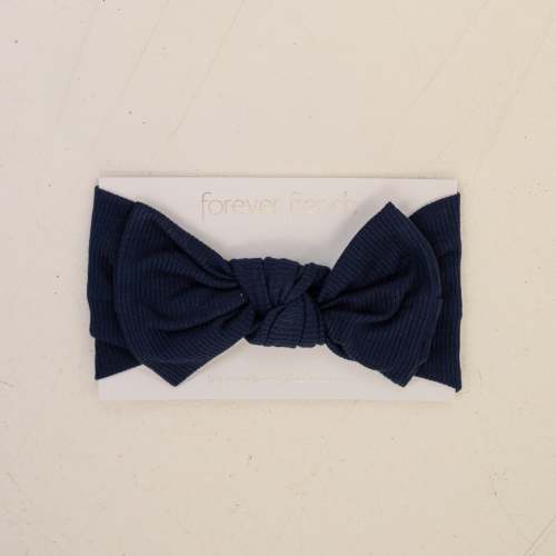 Bamboo Head Wrap | Blueberry Ribbed