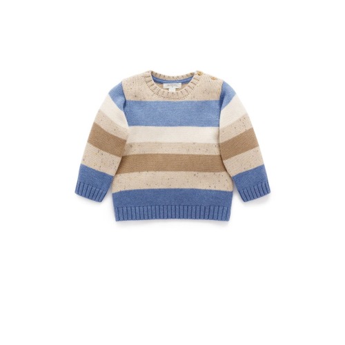 Storm Striped Sweater, 0-3M
- Only 1 left