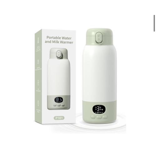 Portable Bottle Warmer 17oz Large Capacity Bottle Warmer for Travel, Fast Heating for Breast Milk Formula and Milk, Suitable for Baby Outdoor Airplane and Car Green5