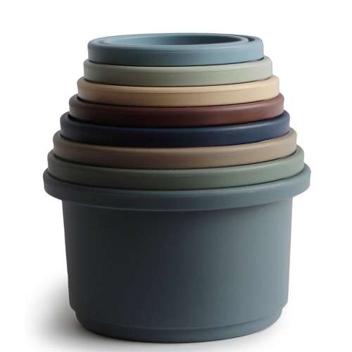 Mushie Stacking Cups Toy