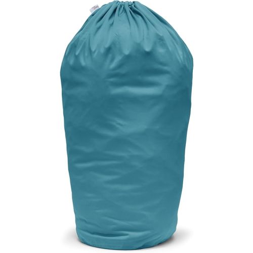 Kanga Care Seam Sealed Drawstring Reusable Diaper Pail Liner Large Barrel Shape 26" height x 51" top x 33" base | Aquarius