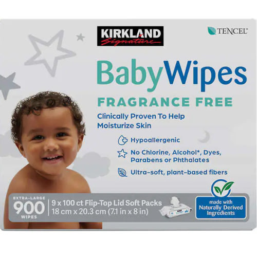 Kirkland Brand Fragrance Free Baby Wipes