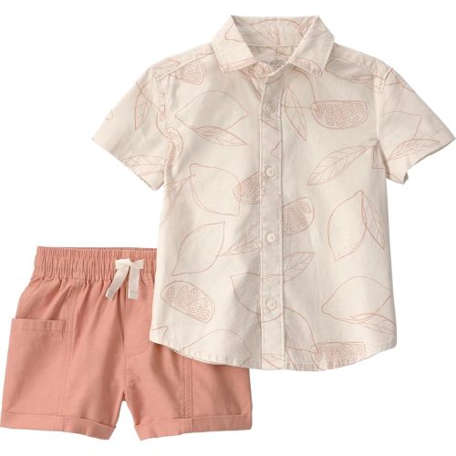 little planet by carter's unisex-baby 2-piece Shorts Set Made With Organic Cotton
