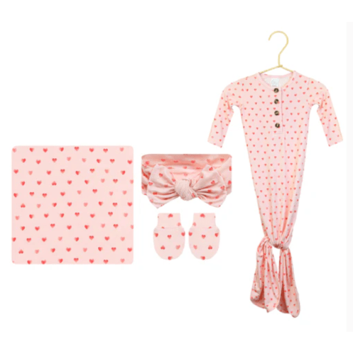 Miley Newborn Headband Bundle (Gown)