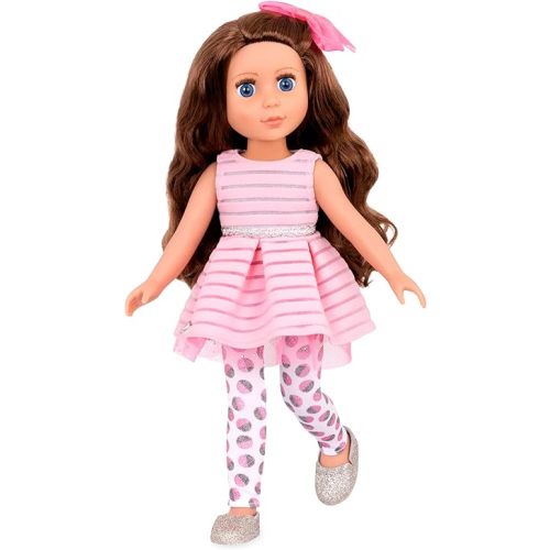 Glitter Girls - Bluebell 14-inch Poseable Fashion Doll - Dolls for Girls Age 3 & Up,Pink, Brown, Silver, Blue