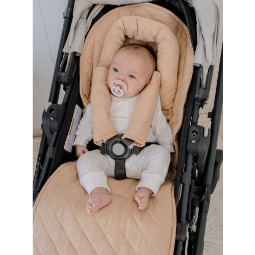 Universal Quilted Pram Liner | Nude