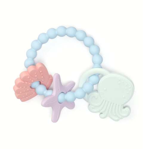 Anneau Dentition Charms - Coquilages