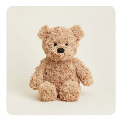 Brown Curly Bear Warmies | Microwavable Brown Curly Bear Warmies Stuffed Animal | Warmies USA