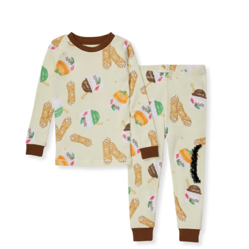 Gelato & Cannoli Kids PJ Set