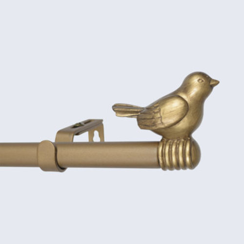 Makenna Adjustable Single Curtain Rod | Wayfair