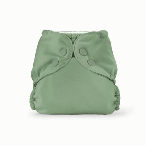 Esembly Cloth Diaper Outer Reusable Diaper Cover & Swim Diaper - Aloe - Size 2