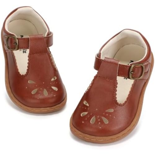 Toddler Wide Toe Box Mary Jane Dress Shoes Ballet Flats