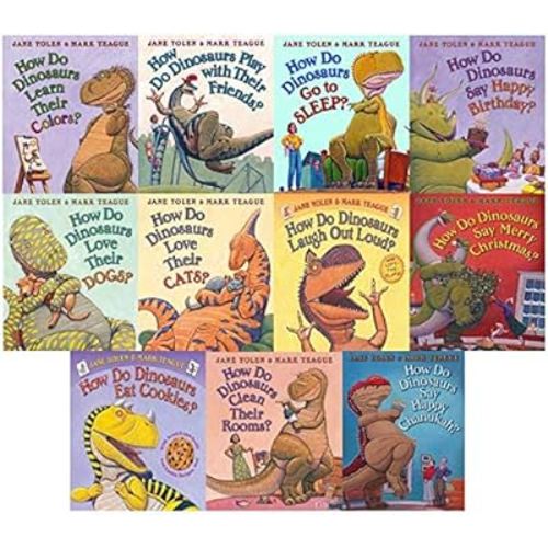 How Do Dinosaurs Board Book Set