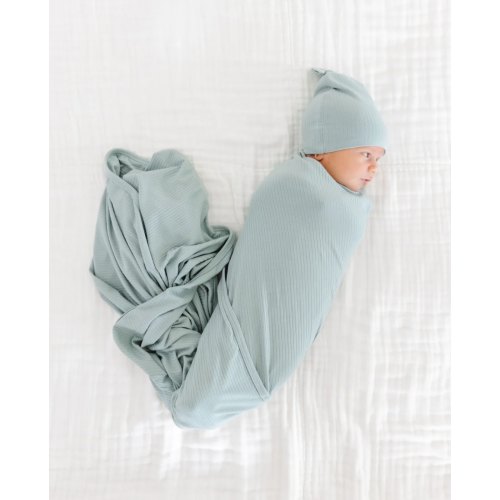 Bailey Ribbed Swaddle Blanket