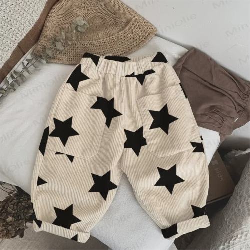 Baby Toddler Beige Star Pants