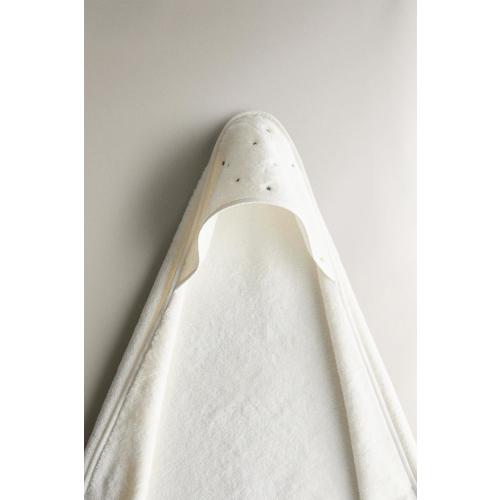 STARS HOODED BABY TOWEL