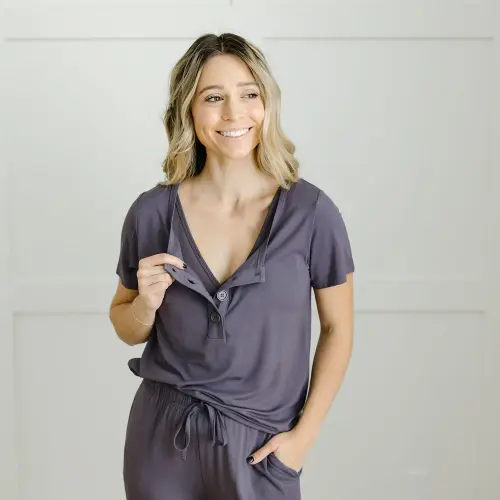 Bamboo MAMA Lounge Set – Comfy Maternity & Postpartum Pajamas Set