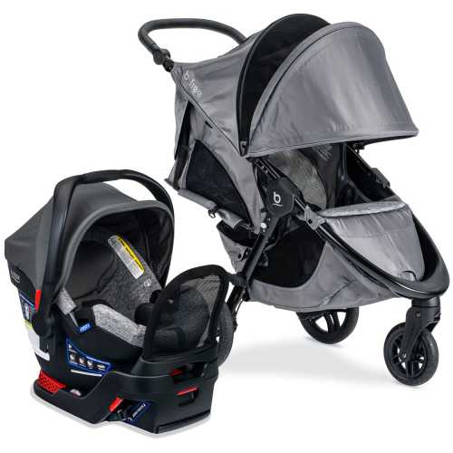 Britax B-Free Sport & B-Safe Gen2 FlexFit+ Travel System - Asher