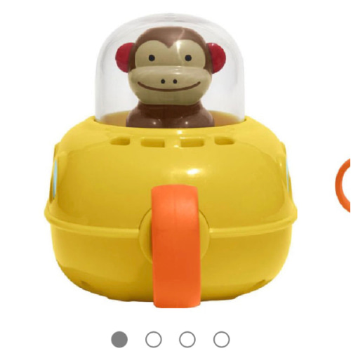 Zoo Pull & Go Submarine Baby Bath Toy Monkey by Skip Hop | Barnes & Noble®