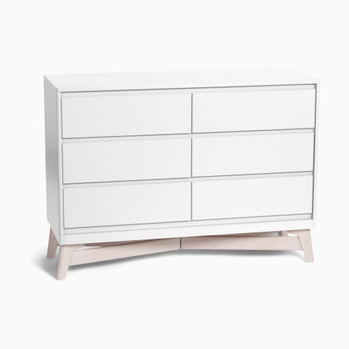 Little Seeds Pala 6-Drawer Dresser - White