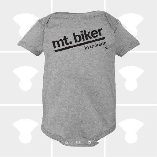 Mountain Biker In Training, Baby Bike Shirt, Funny Bodysuit, Baby Shower Gift, Personalized Bodysuit, Biking Gift