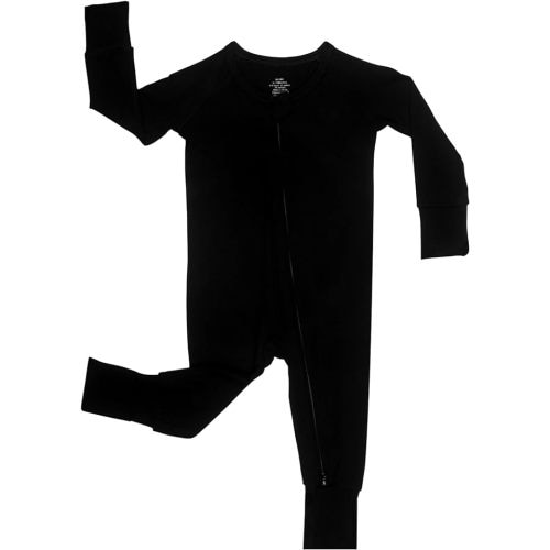 GUISBY Rayon Baby Footless Pajamas, Long Sleeve with 2 Way Zippers Rompers Sleepers