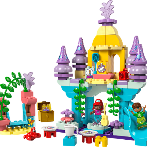 Ariel's Magical Underwater Palace 10435 | DUPLO® | Buy online at the Official LEGO® Shop US