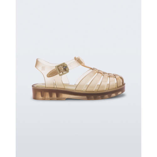 Possession Sandal in Transparent Beige for Babies | Mini Melissa Shoes US