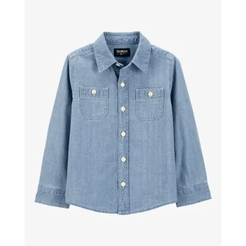 Baby Boy Chambray Button-Front Shirt - OshKosh B'gosh | Carter's