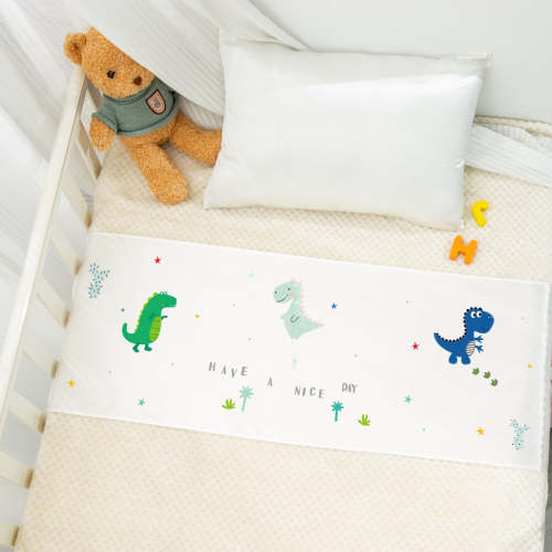 23mm 100% Mulberry Silk Baby Crib Sleeve for Bassinets/Cots